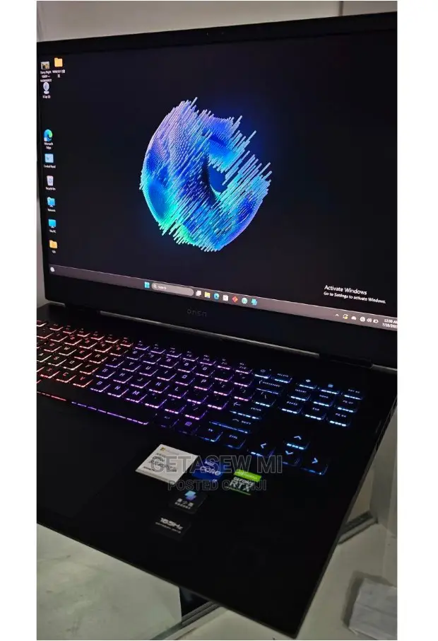 New Laptop HP Omen 17 16GB Intel Core I7 SSD 1T