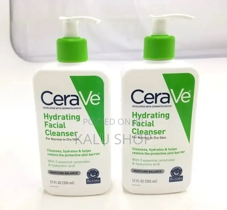 Original Cerave Hydrating Facial Cleanser 355ml