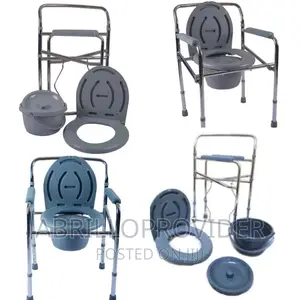 Photo - Commode Chair Potty H9 Almunium Antirust