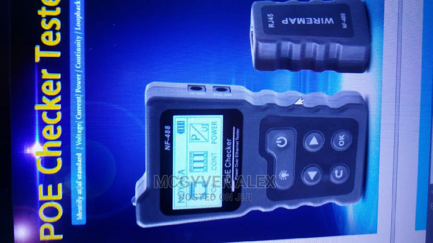 Network and Poe Device Tester