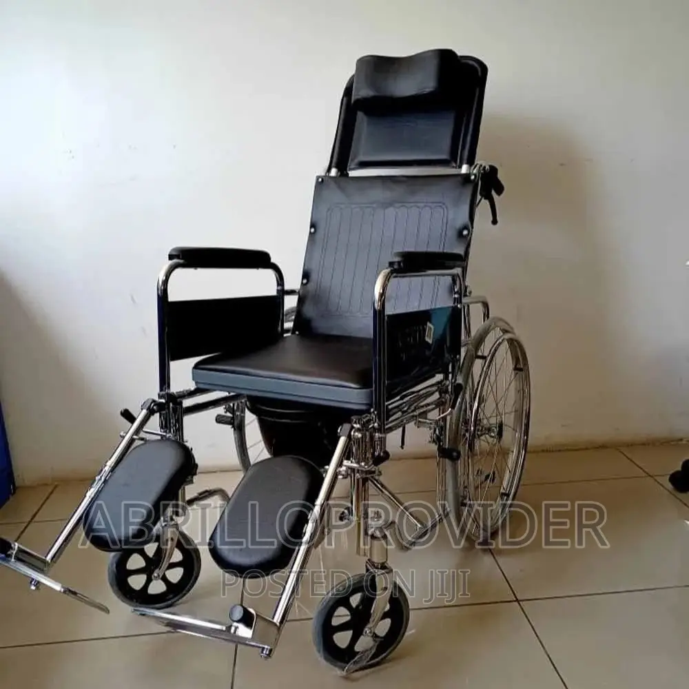 Reclining Commode Wheelchair | Shopee