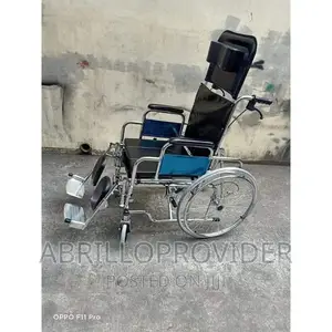 Reclining Commode Wheelchair No34