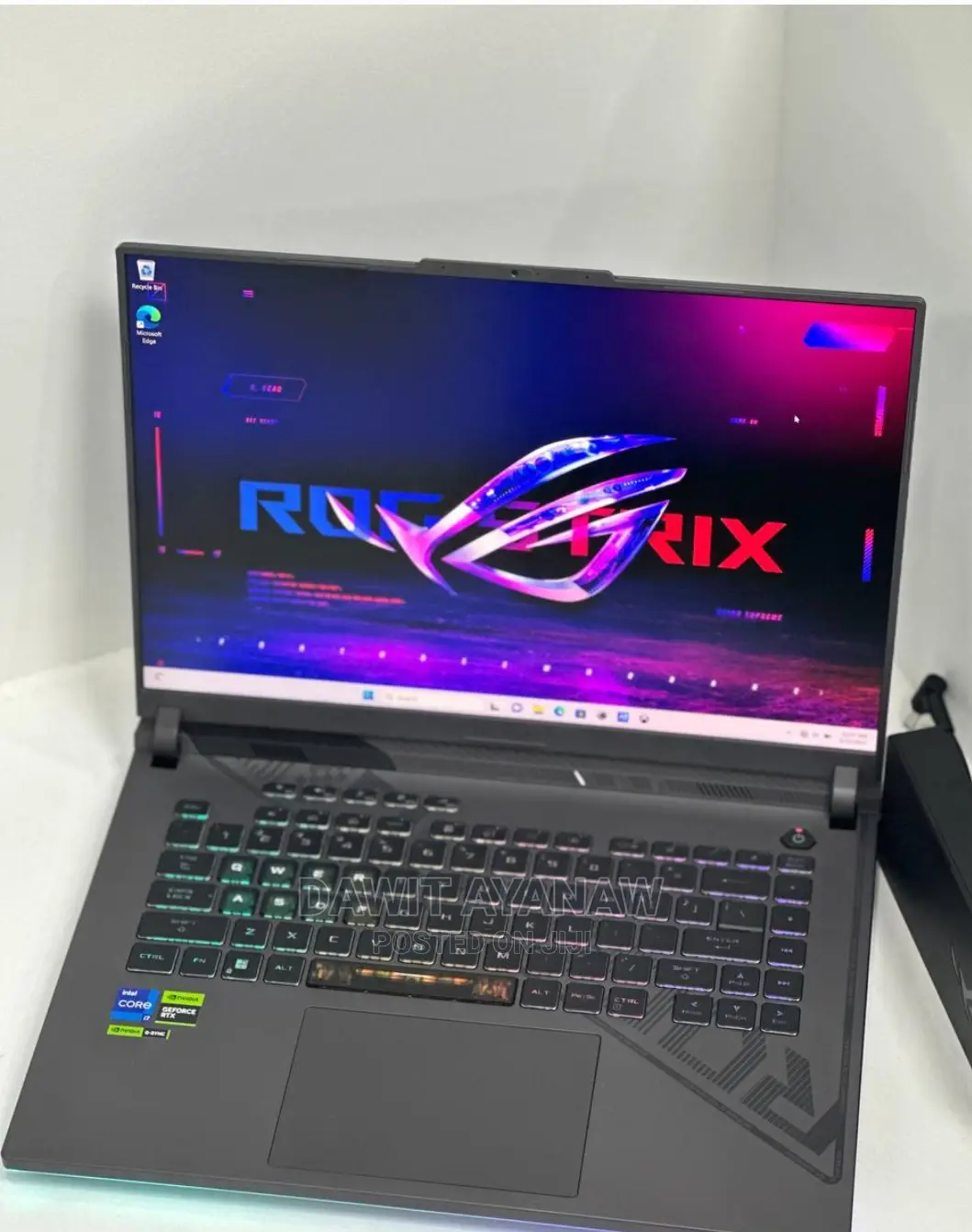 New Laptop Asus ROG Strix G16 G614 16GB Intel Core I7 SSD 512GB
