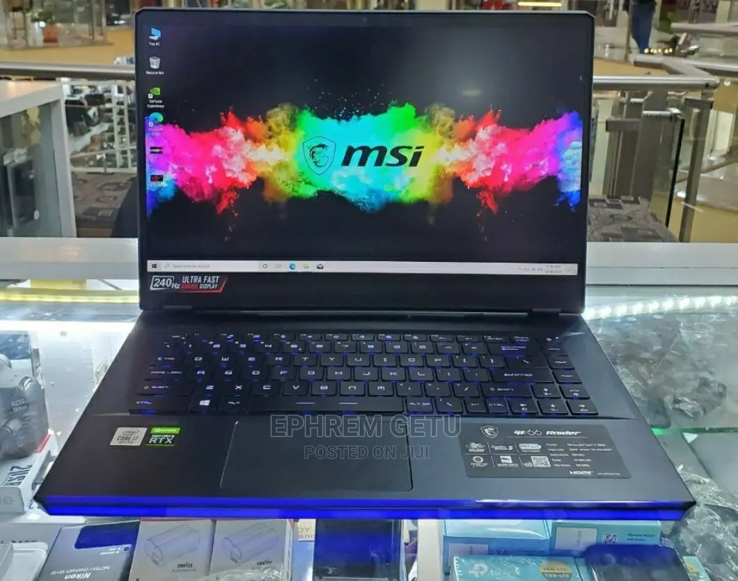 New Laptop MSI GP75 Leopard 16GB Intel Core I7 SSD 1T