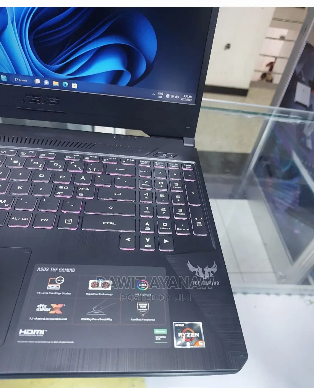 New Laptop Asus TUF Gaming FX504 16GB AMD Ryzen 5 SSD 512GB