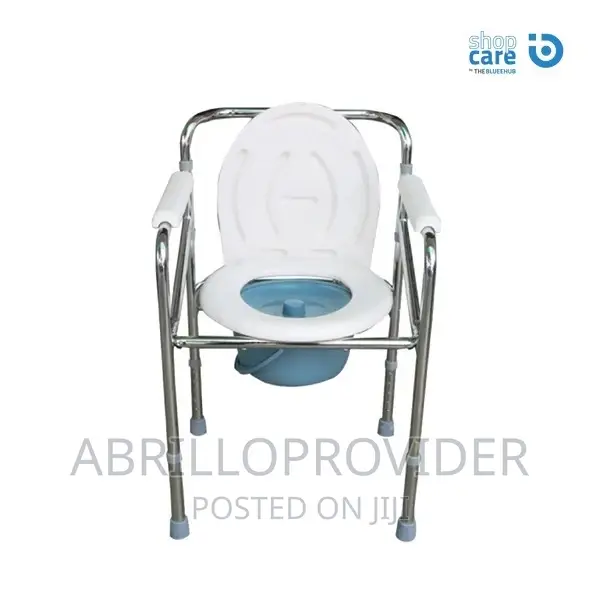 Pro Life Foldable Commode – Chrome Steel