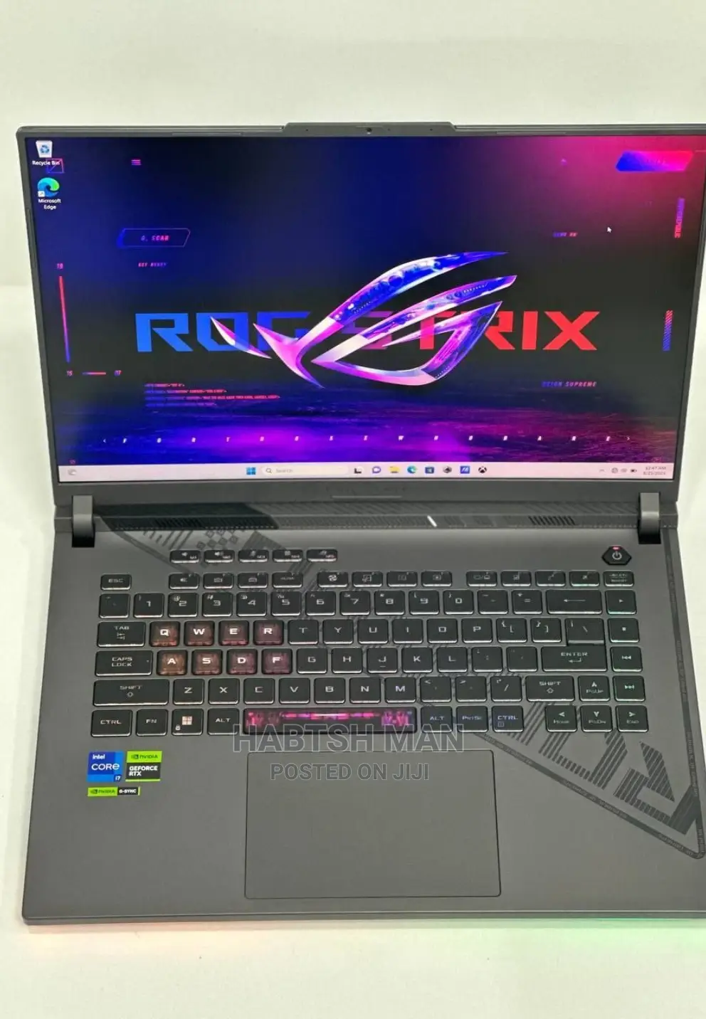 New Laptop Asus ROG Strix G15 16GB Intel Core I7 SSD 512GB