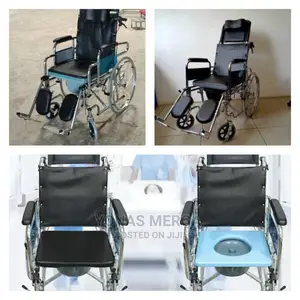 Photo - Silver 609gcu Reclining Wheel Chair With Commode