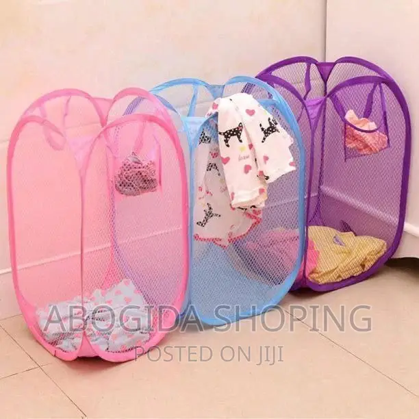 Mesh Cloth and Toy HAMPER
ተጣጣፊ ባስኬት