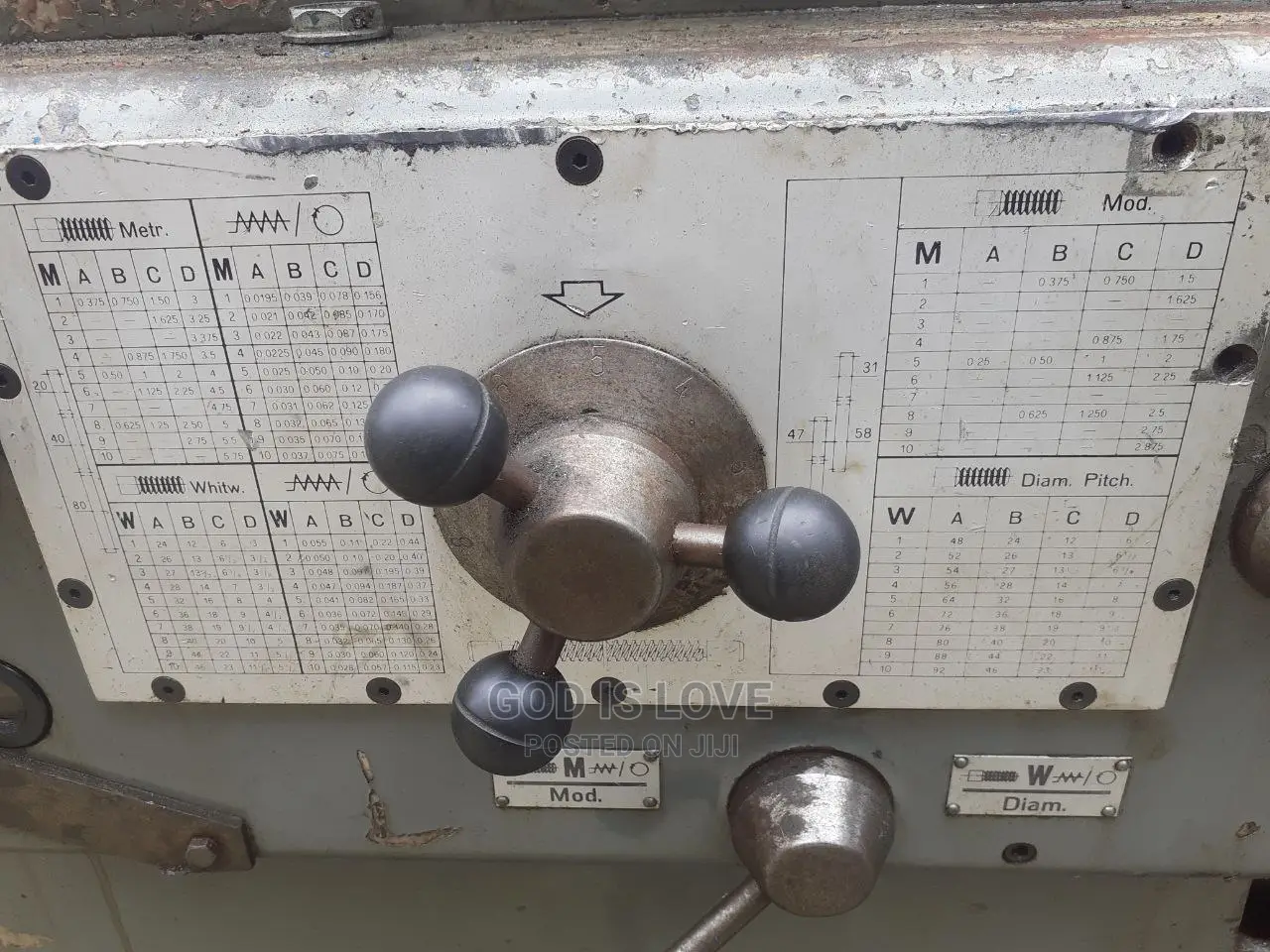 Torno Lathe Machine ቶርኖ ማሽን