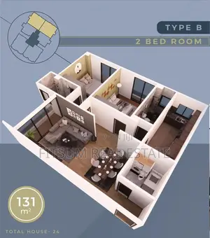 2bdrm Apartment in Jambo Real Estate, Bole for sale