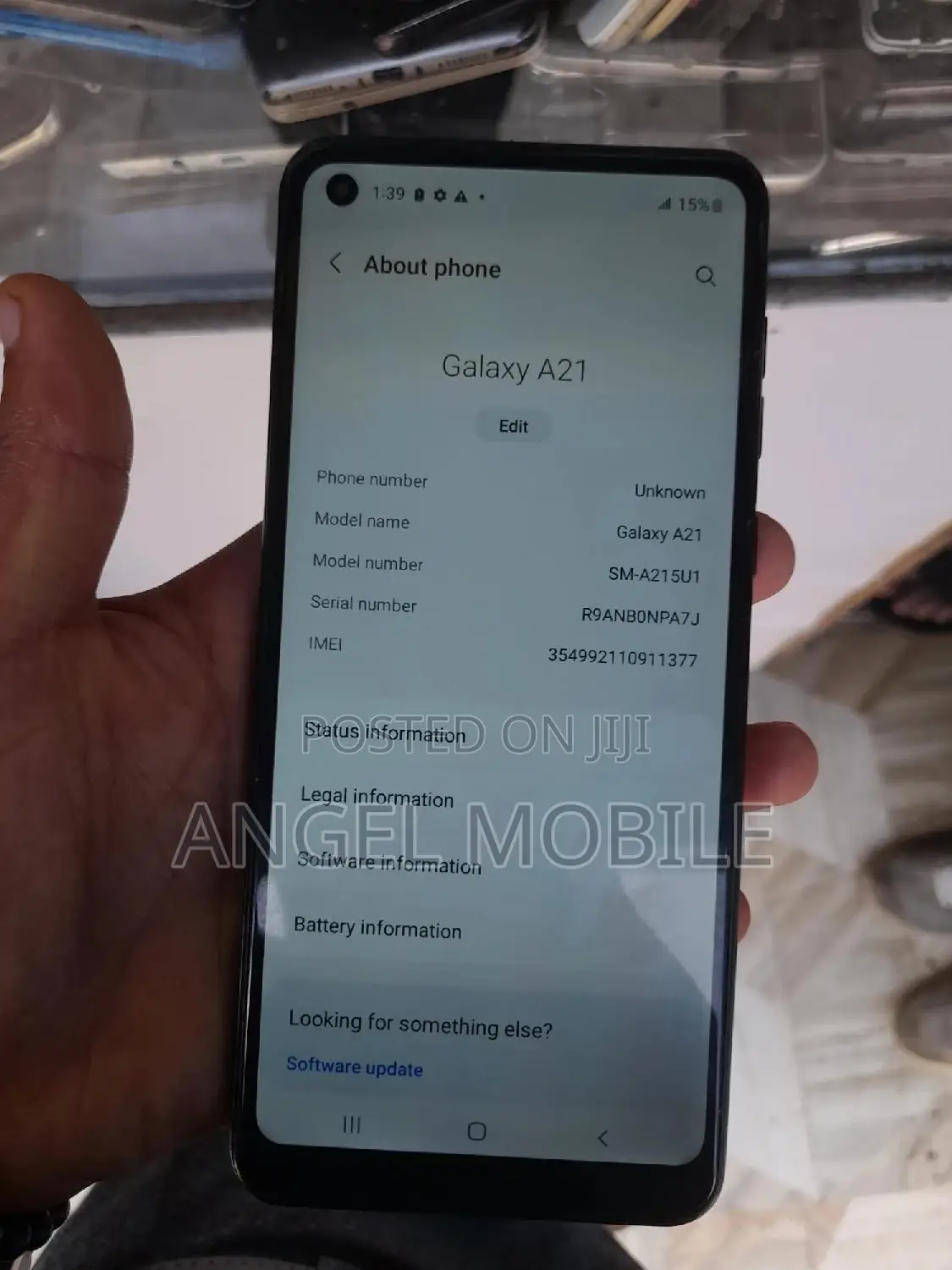 Samsung Galaxy A21 32 GB Black