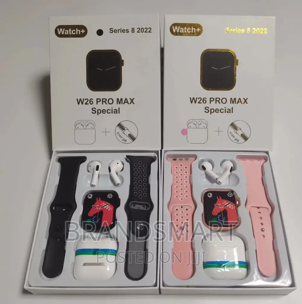 ጥራት እና ውበትን ያጣመረው የ2023 ብራንድ ስማርት ሰአት + Airpods ከልዩ ቅናሽ