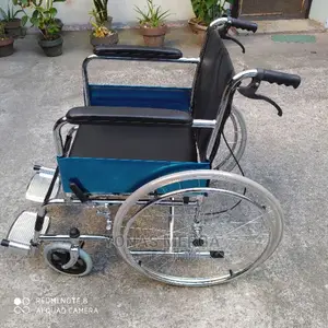 Transport Wheelchair With a Comfortable Removable Pad