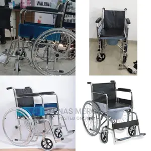Two in One Commode Wheelchair