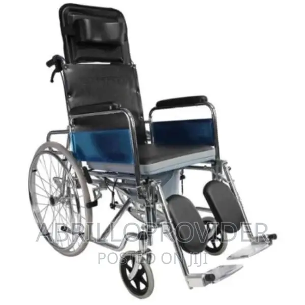 Reclining Commode Wheelchair New Packed