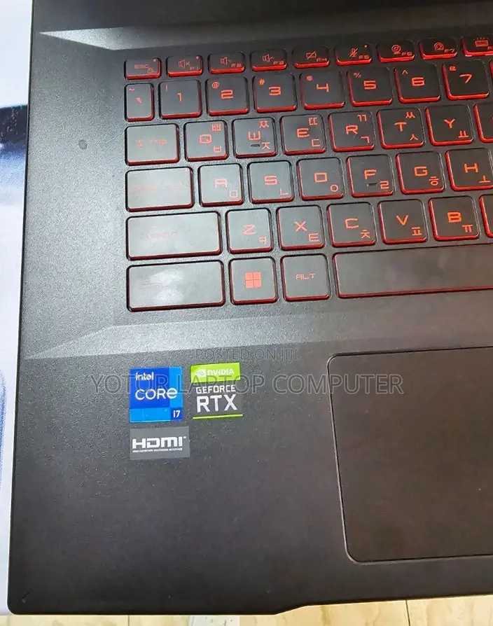 New Laptop MSI Pulse GL66 16GB Intel Core I7 SSD 1T