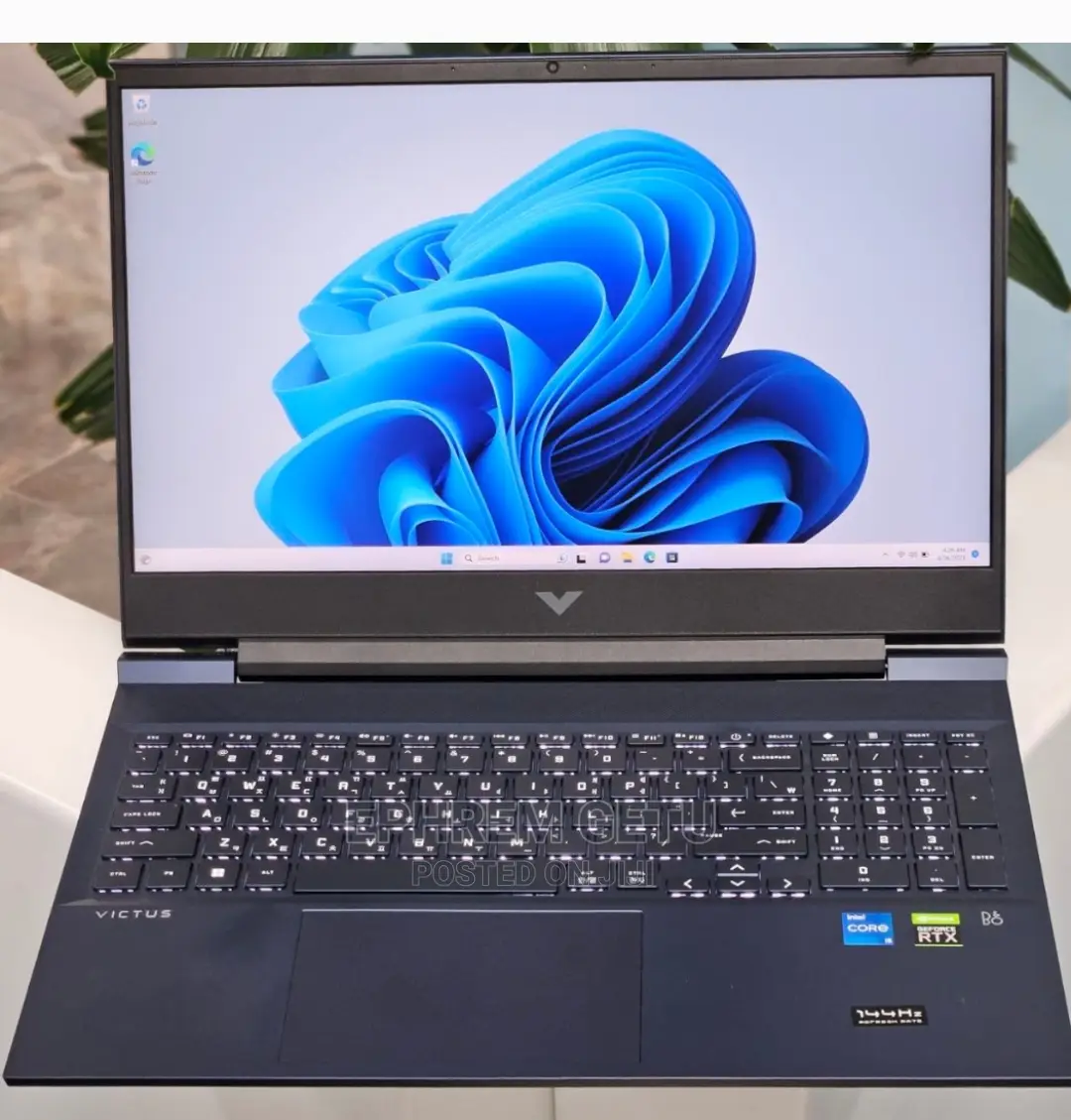 New Laptop HP Victus 16 8GB Intel Core I5 SSD 512GB