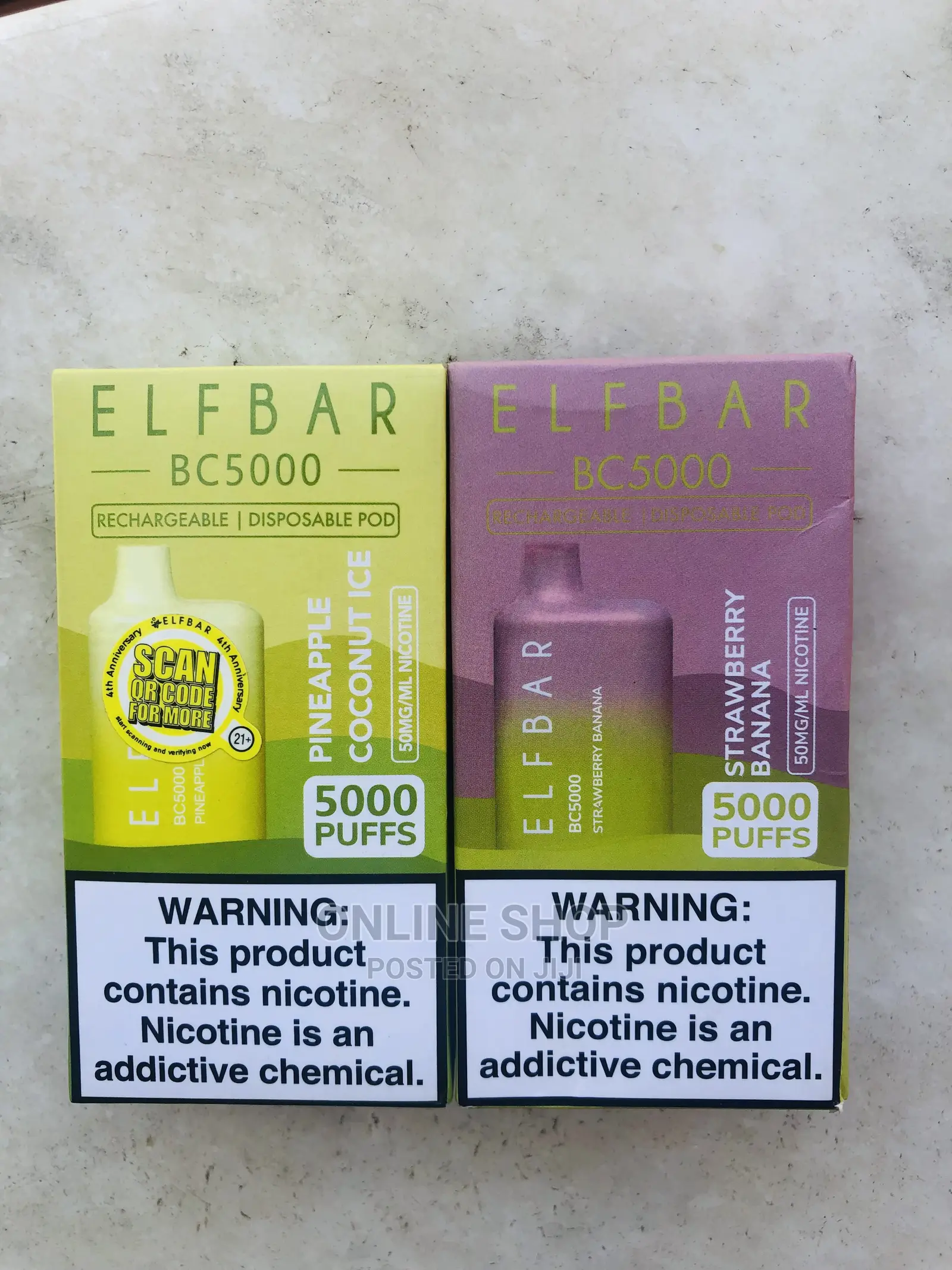 Rechargeable Disposable Elfbar Pod Vape