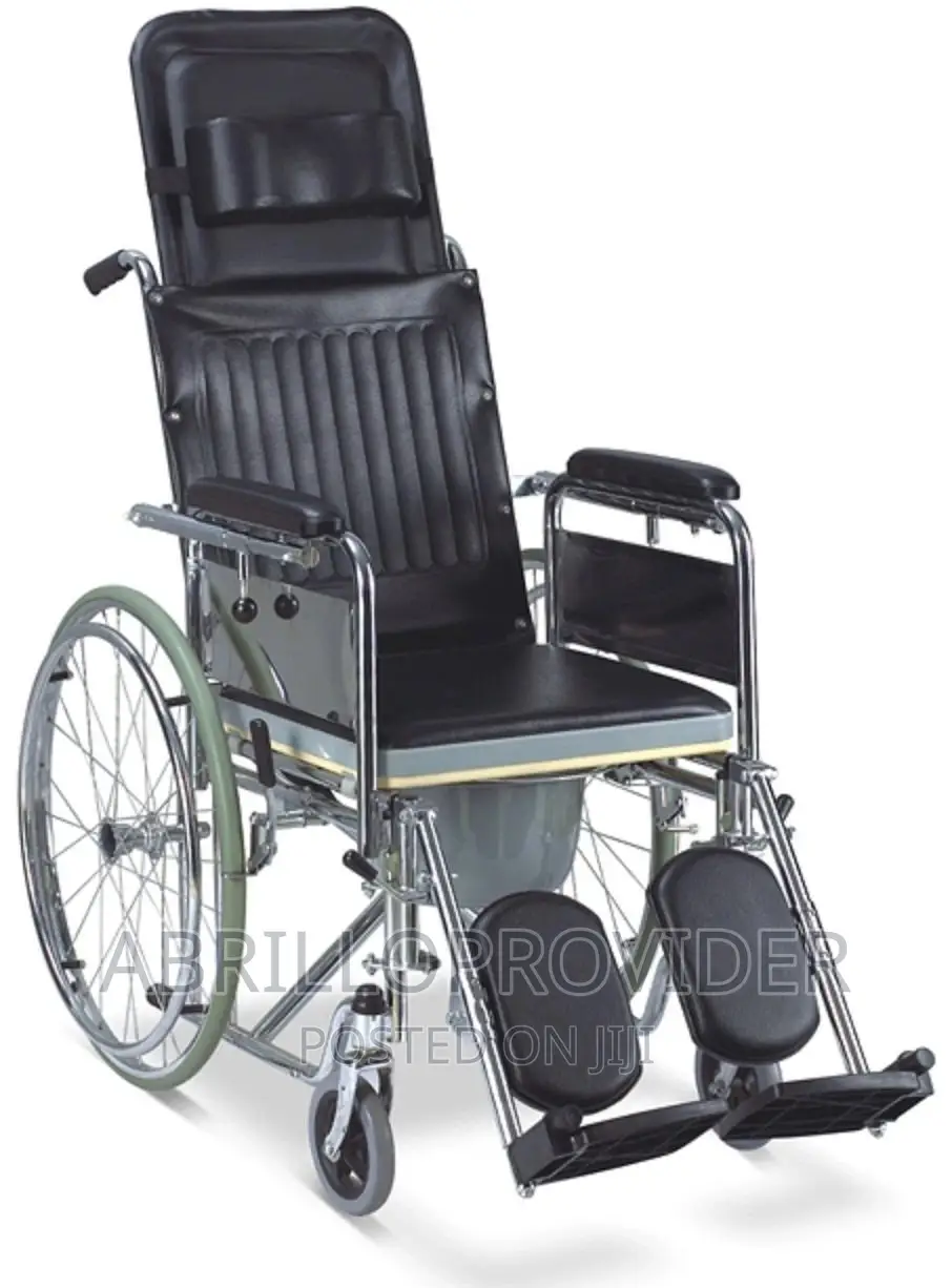 Currently Available COMMODE WHEELCHAIR