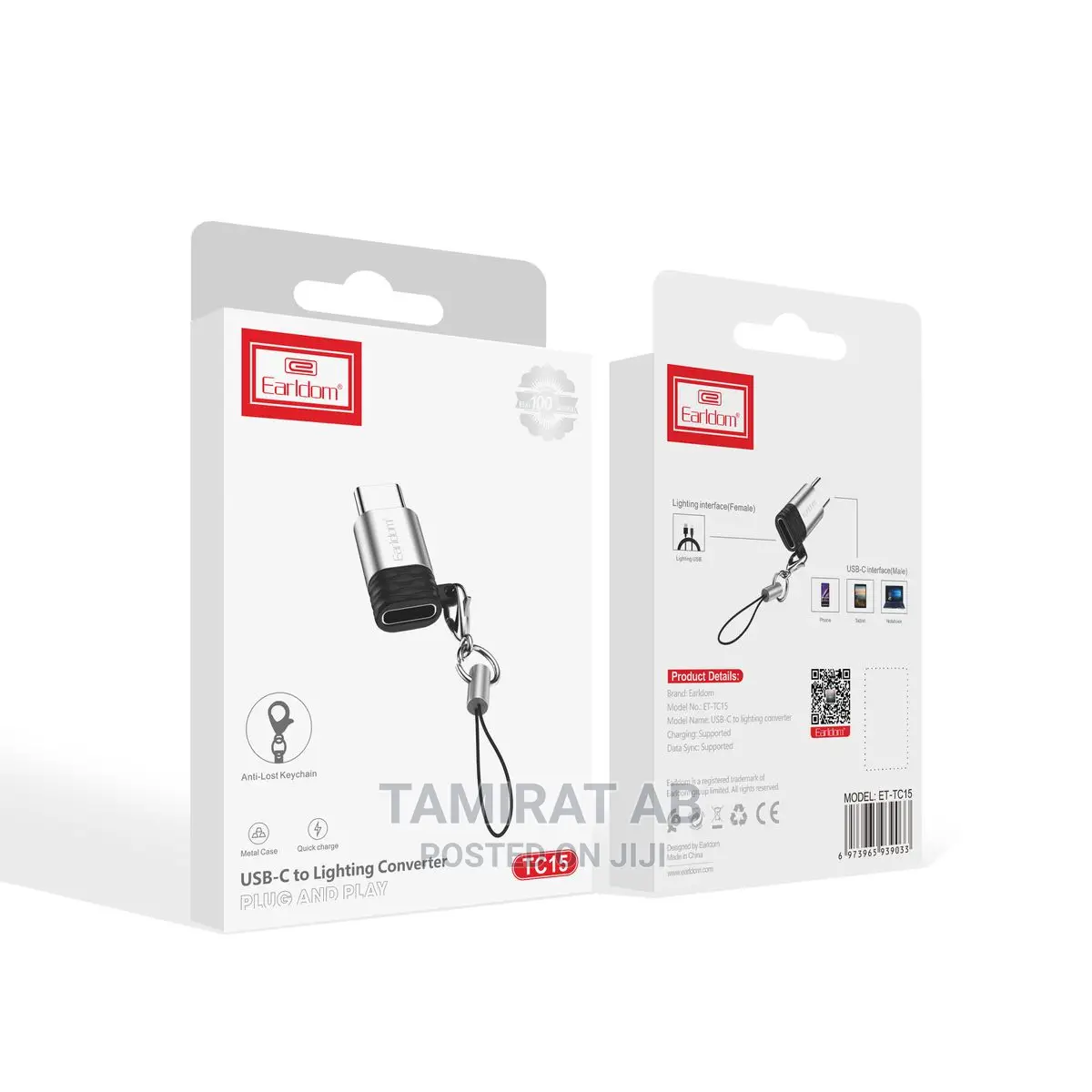 iPhone Female to Type-C Male Coverter Adaptor PD ET-OT15