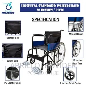 Hospital Standard Lightweight Wheelchair