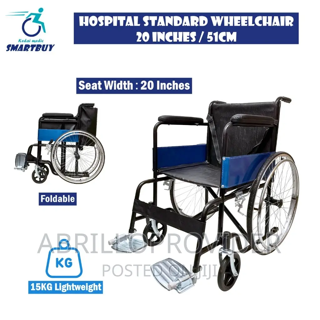 Hospital Standard Lightweight Wheelchair