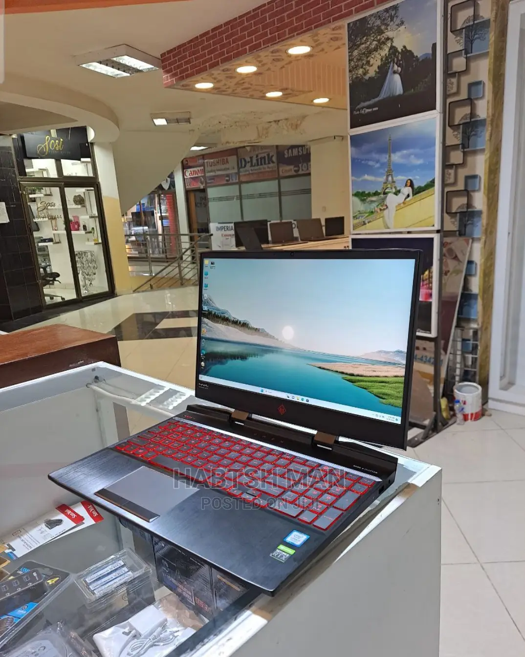 New Laptop HP Omen 15 16GB Intel Core I7 HDD+SSD 1T