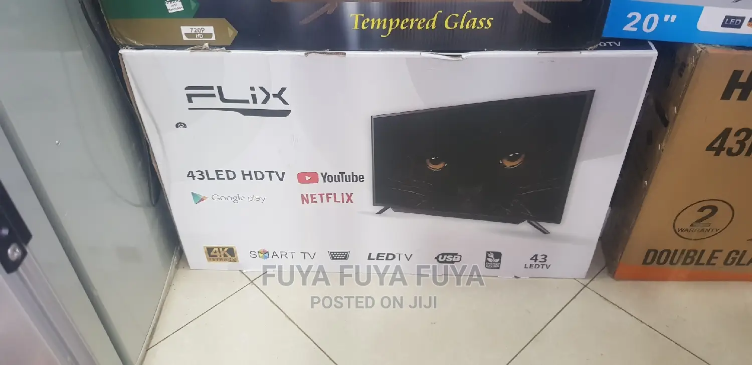 Flix 43 Inchi Double Glass Smart 2023 Tv