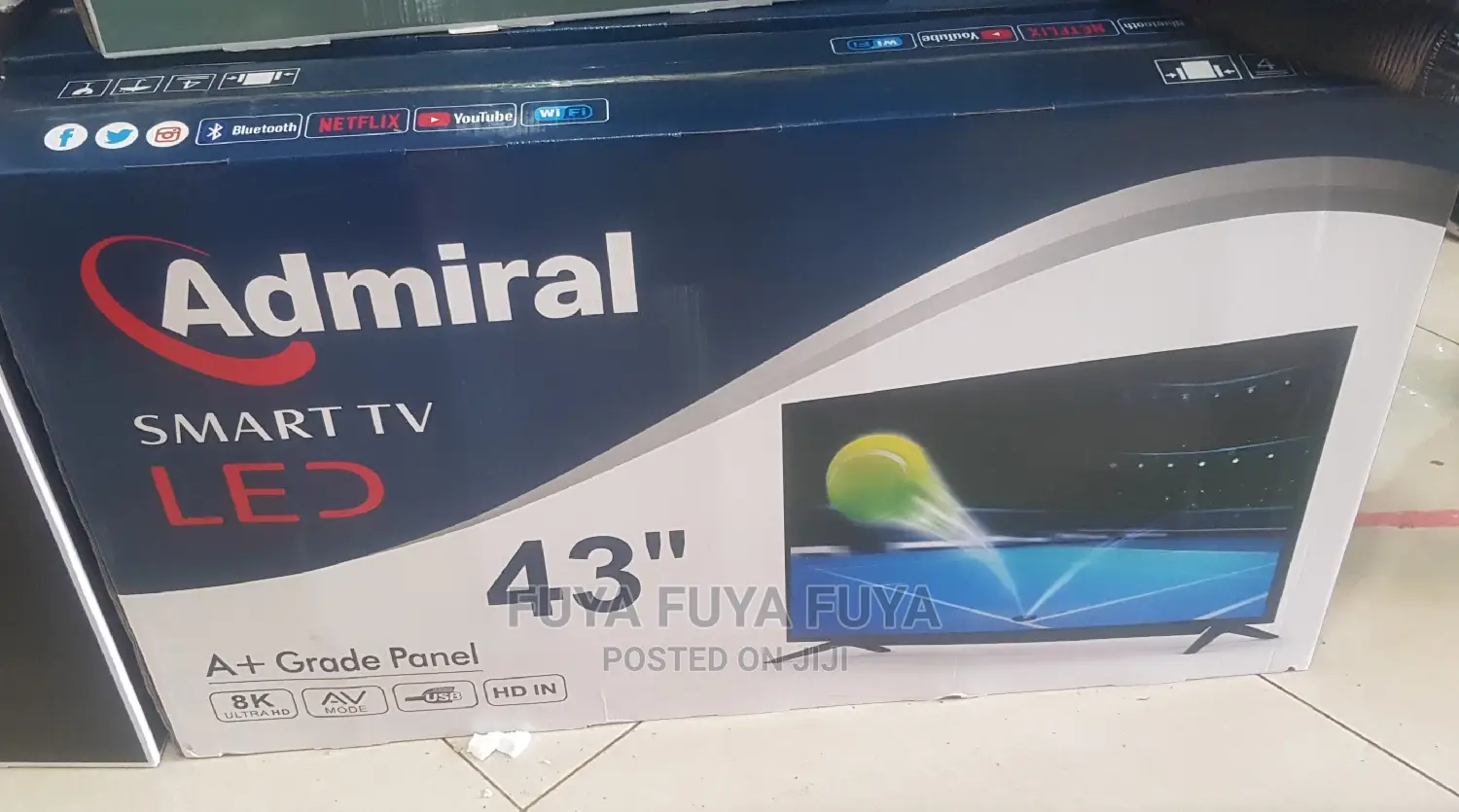 Admiral 43 Inchi Double Glass Smart 2023 Tv