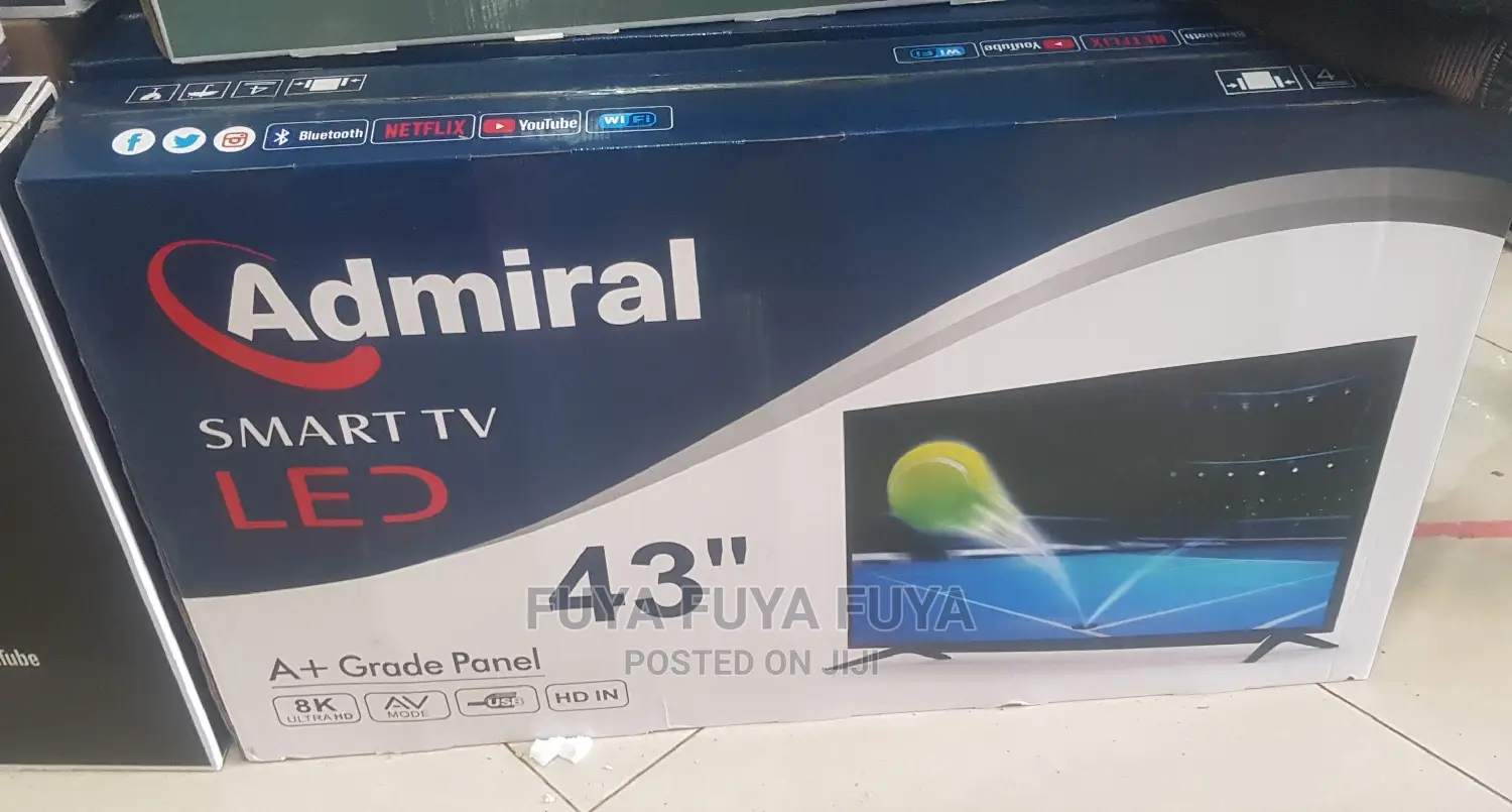 Admiral 43 Inchi Double Glass Smart 2023 Tv