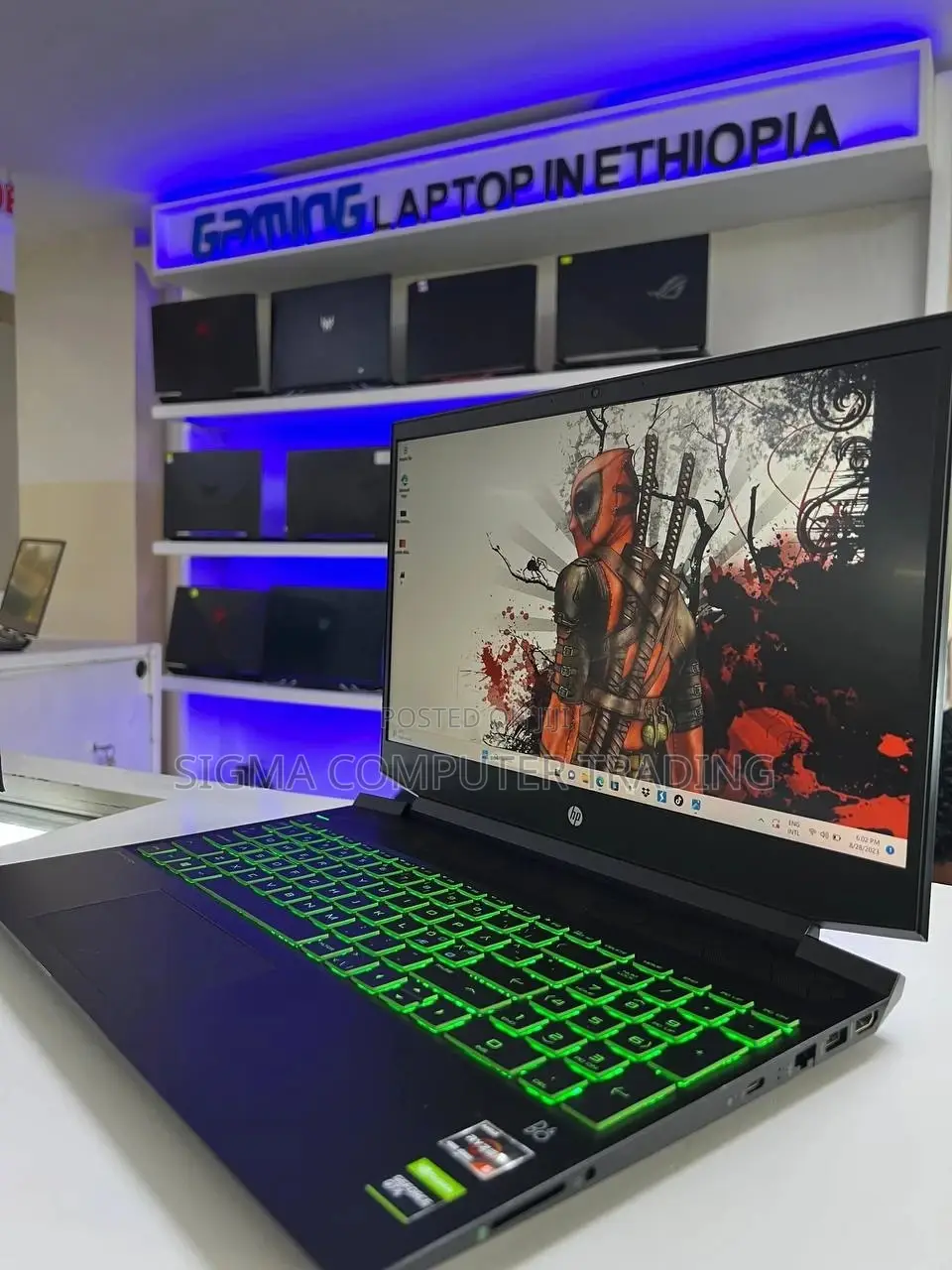 New Laptop HP Pavilion 15 8GB AMD Ryzen 5 SSD 512GB