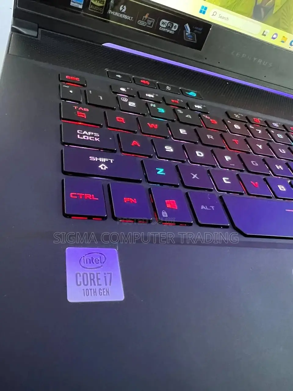 New Laptop Asus ROG Zephyrus G15 16GB Intel Core I7 SSD 1T