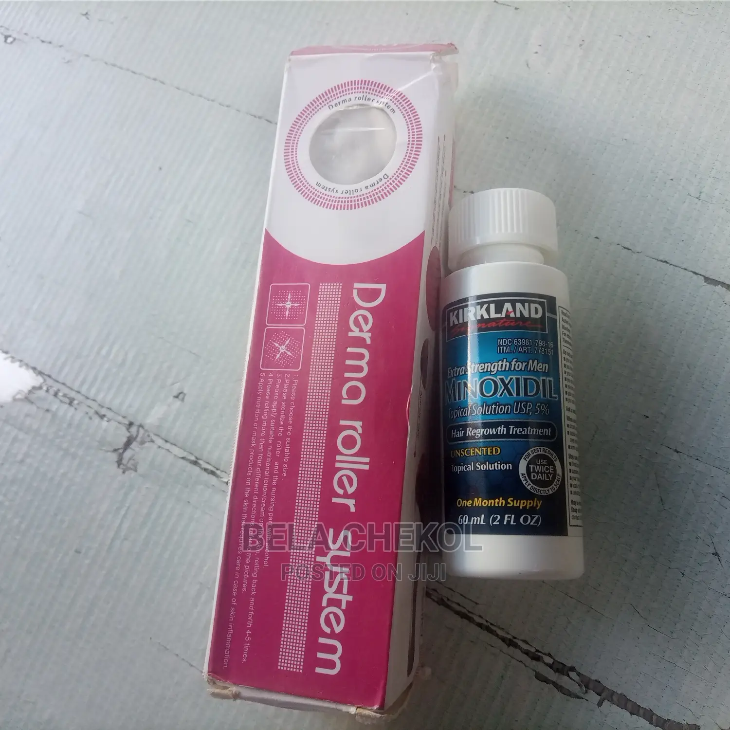 Minoxidil and Derma Roller System