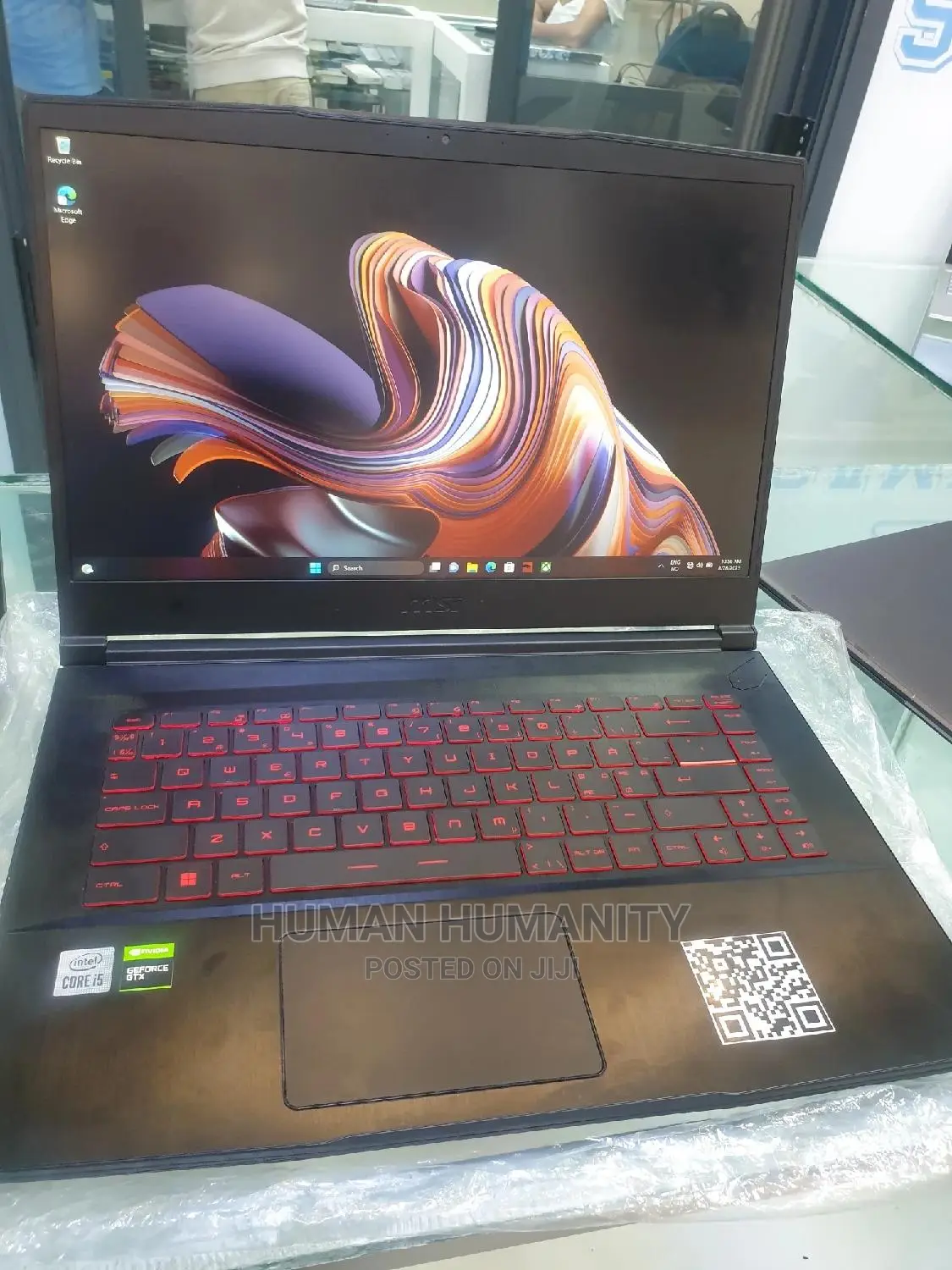 New Laptop MSI GF63 8GB Intel Core i5 SSD 256GB