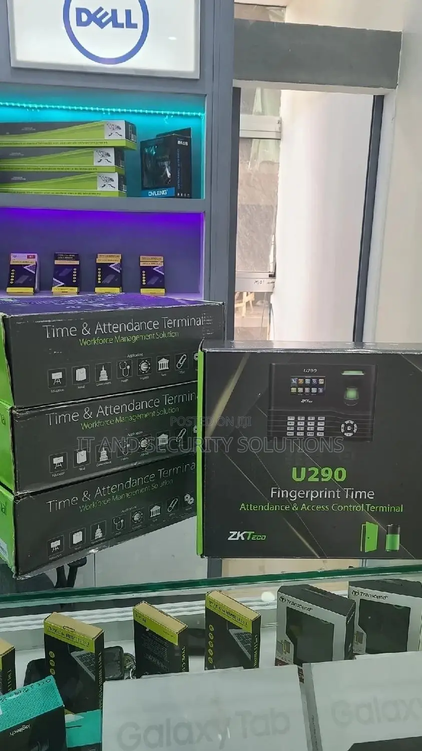 ZKT U290 Fingerprint ID Time Attendance Terminal