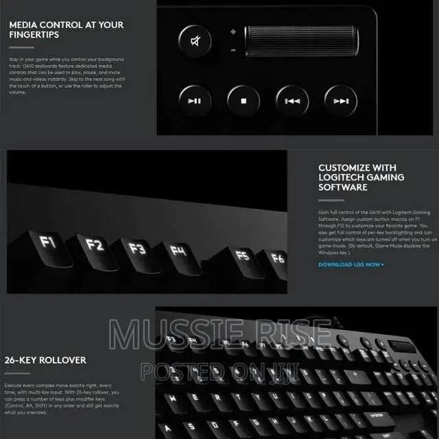 Logitech G610 Mechanical Gaming Keyboard