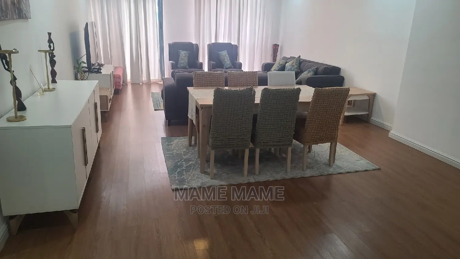 Furnished 4bdrm Apartment in Addis Abeba, Bole for rent