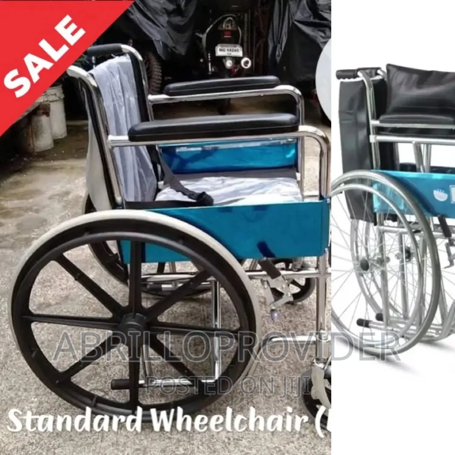 Standard Steel Wheelchair