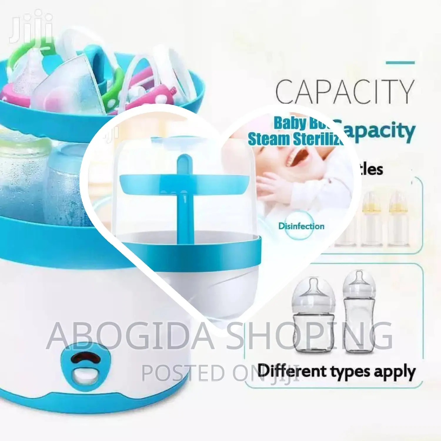 Dr. Gym Bottle Sterilizer (6 Bottle at One Time)