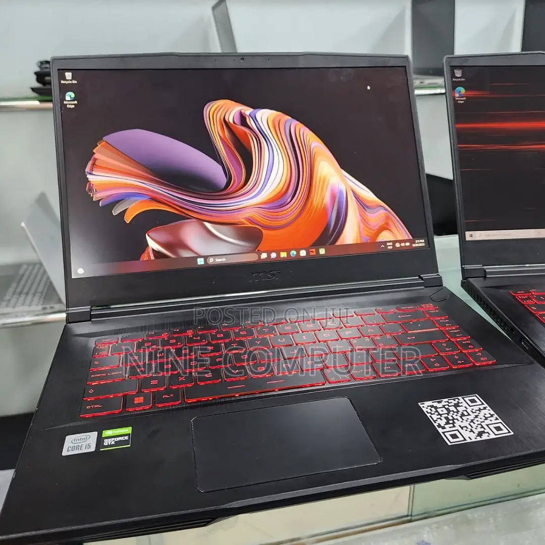 New Laptop MSI GF63 8GB Intel Core I5 SSD 512GB