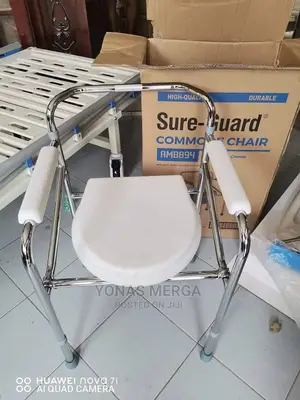 Aluminum Multi-Function Adult Chair Commode Toilet Portable