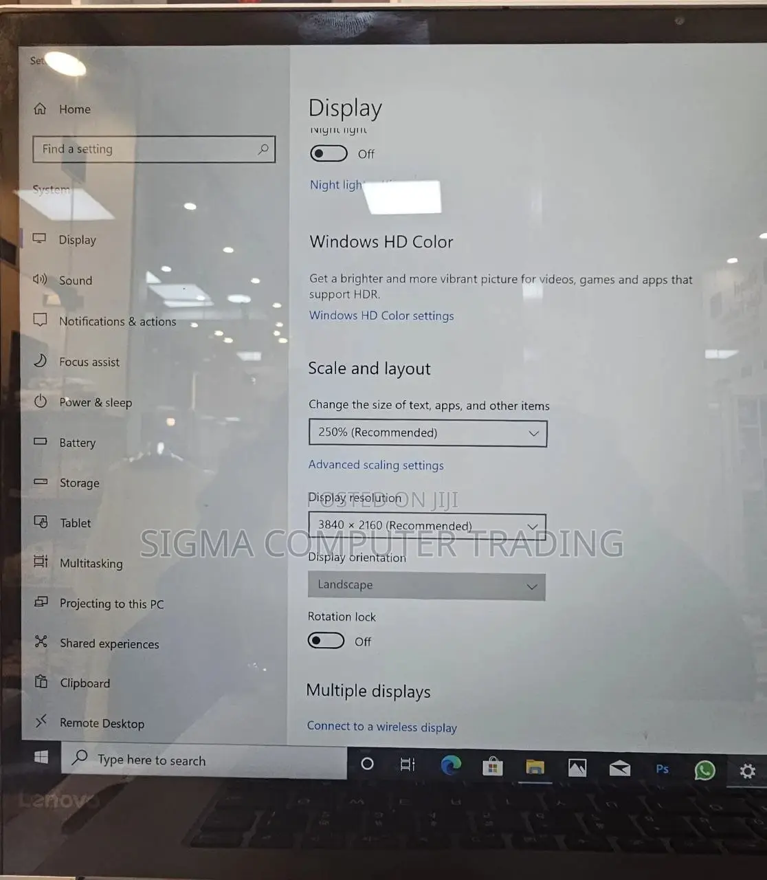 New Laptop Lenovo ThinkPad Yoga 16GB Intel Core I7 SSD 512GB