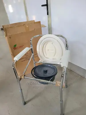 Aluminum Multi-Function Adult Chair Commode Toilet Portable