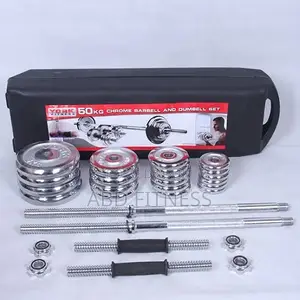Photo - Adjustable 50kg Dumbble and Barbells