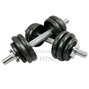 Adjustable 50kg Dumbble and Barbells
