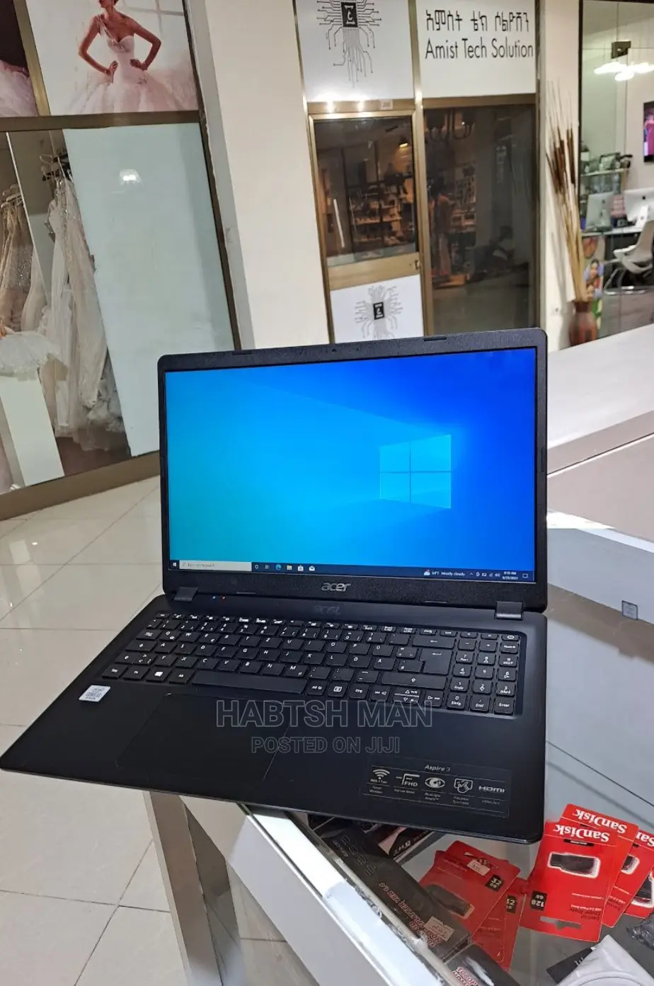 New Laptop Acer Aspire 3 8GB Intel Core I3 SSD 512GB