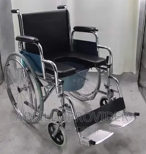 Commode Wheelchair HF9 የራሱ ፖፖ ያለው አልሙኒየም ዌልቸር