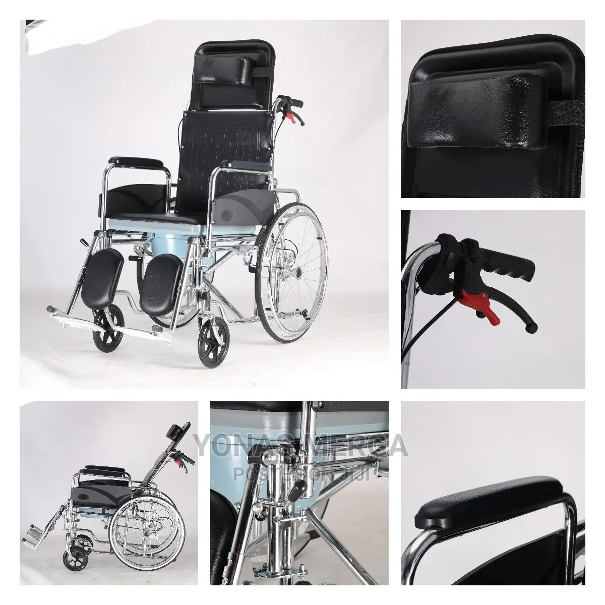 Wheelchair Great for Travel or Storage - Folds and Unfolds