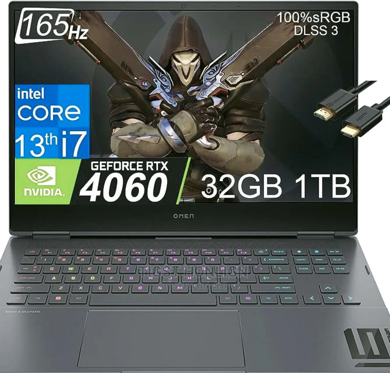 New Laptop HP Omen 16 32GB Intel Core I7 SSD 1T